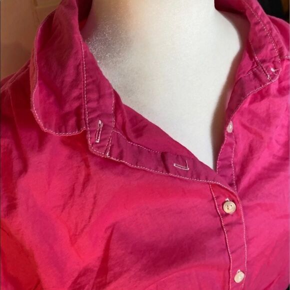 Gap button down shirt w/ pleated sleeves - Picture 5 of 6